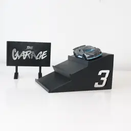 JR3 3-Car Diecast Display