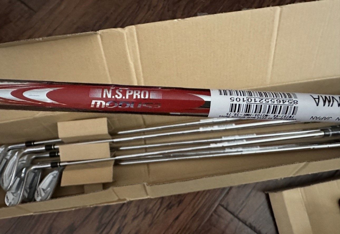 HONMA TW757vx 5-PW 6セット　モーダス3 TOUR105S HONMA TW757Vx modus3 105Sアイアン 5本セット 本間ゴルフ ツアー