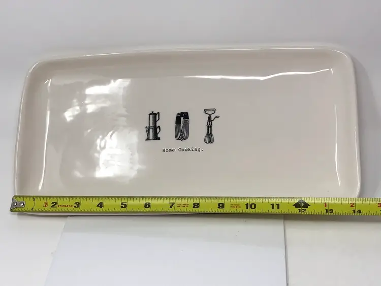 Rae Dunn Artisan Collection Home Cooking Small Icon Serving Tray
