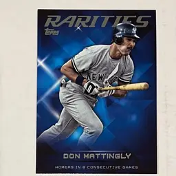 Don Mattingly Rarities New York Yankees