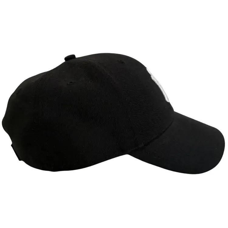 New York Yankees MLB Embroidered Logo Black Unisex Adjustable Hat by ‘47 Brand
