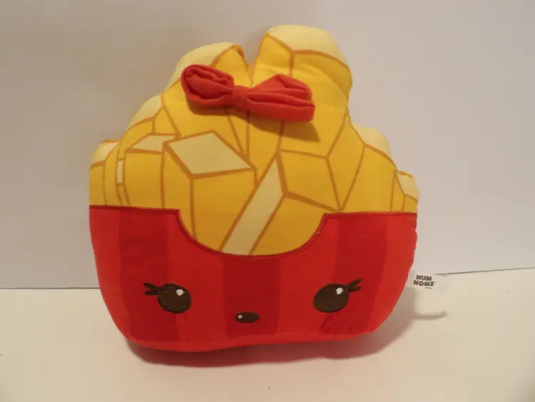 * Num Noms French Fries Red And Yellow 6" Plush Stuffed 395X000