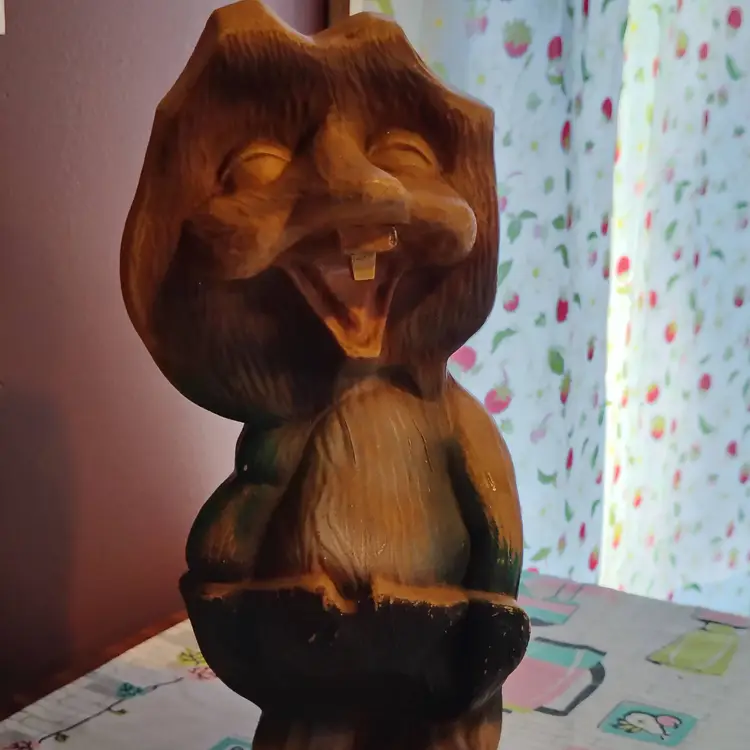 Vintage "Pepper Troll" Plastic Blow Mold | Gnome or Troll Garden Ornament - Bring Fantasy to Your Flowers! | Design by Don Featherstone | 1966 Union Products Made in USA