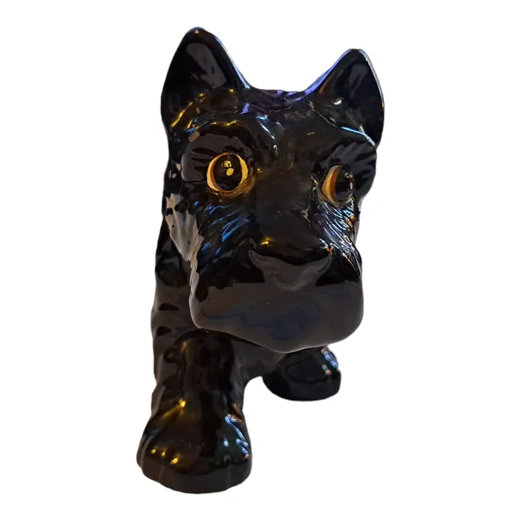 Vtg Ceramic Scottish Terrier Figurine