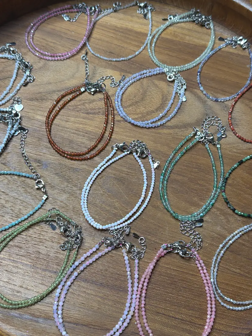 New gemstone Bracelets :) 🫶🏻🫶🏻🫶🏻