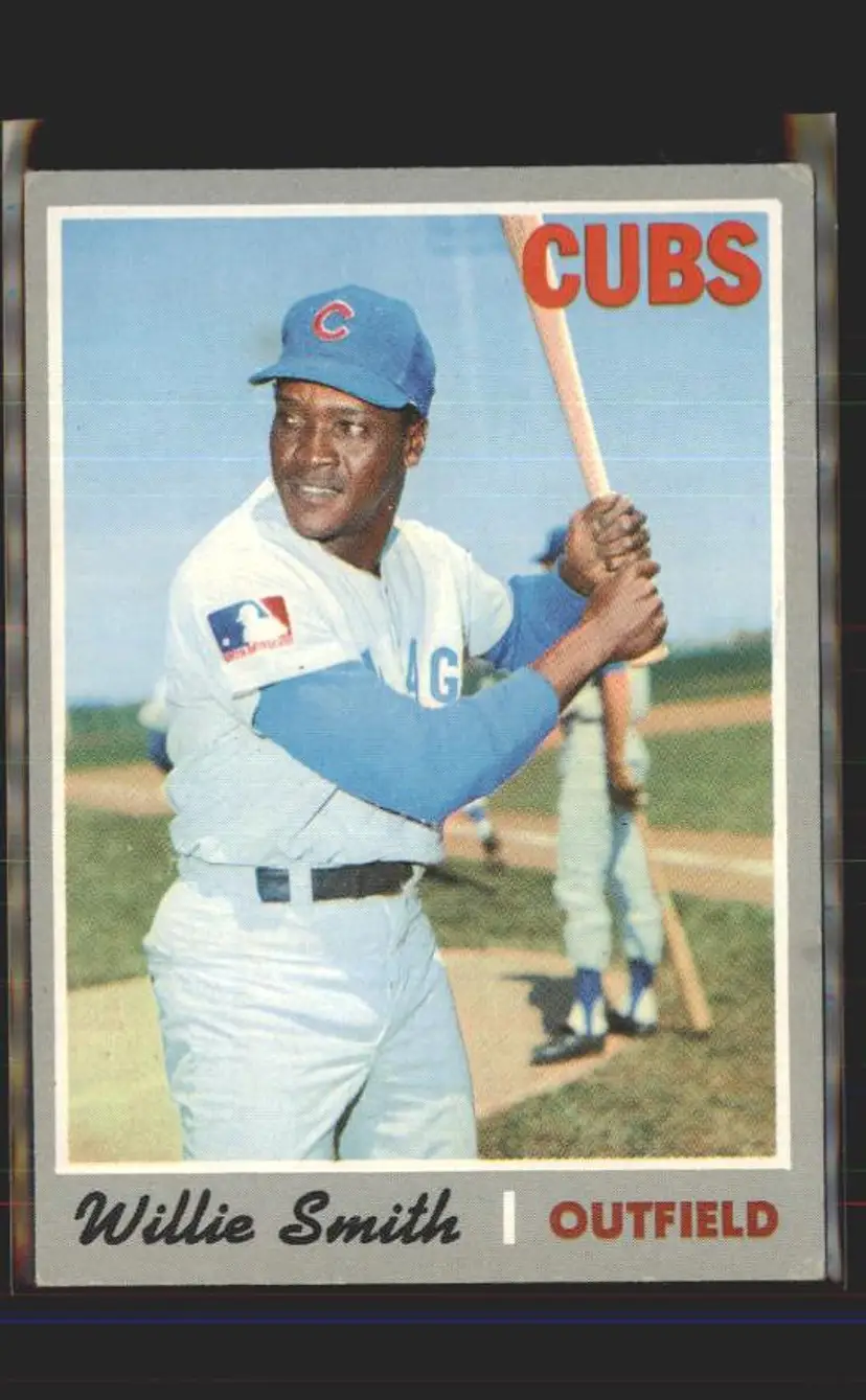 Willie Smith 1970 Topps #318 - () - Chicago Cubs