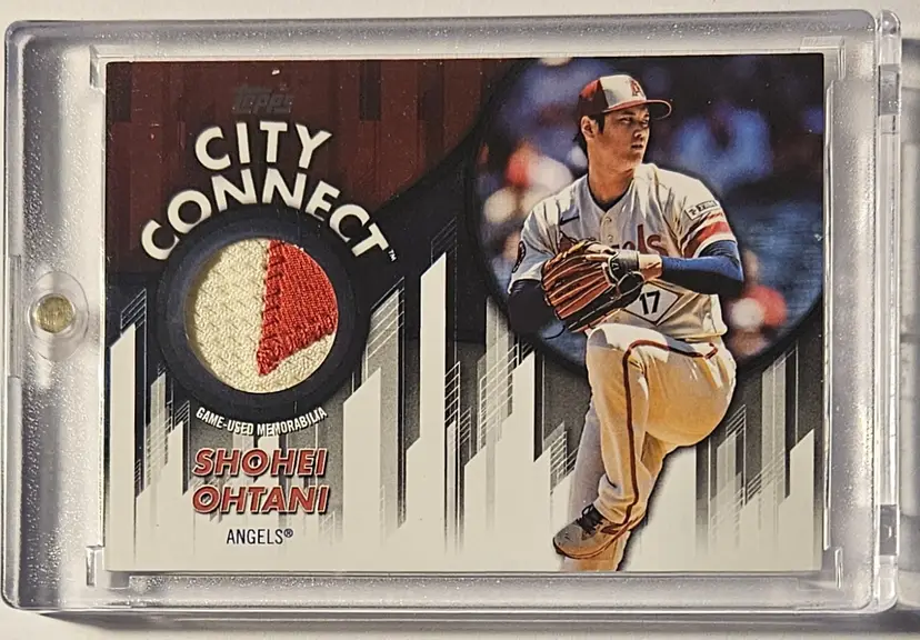 2026 Topps Series 1 City Connect Relic Black Shohei Ohtani 08/10