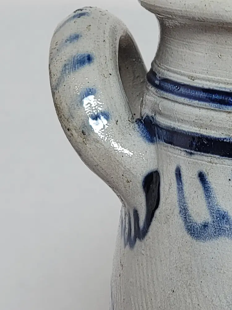 Vintage Westerwald Salt Glazed Stoneware Crock