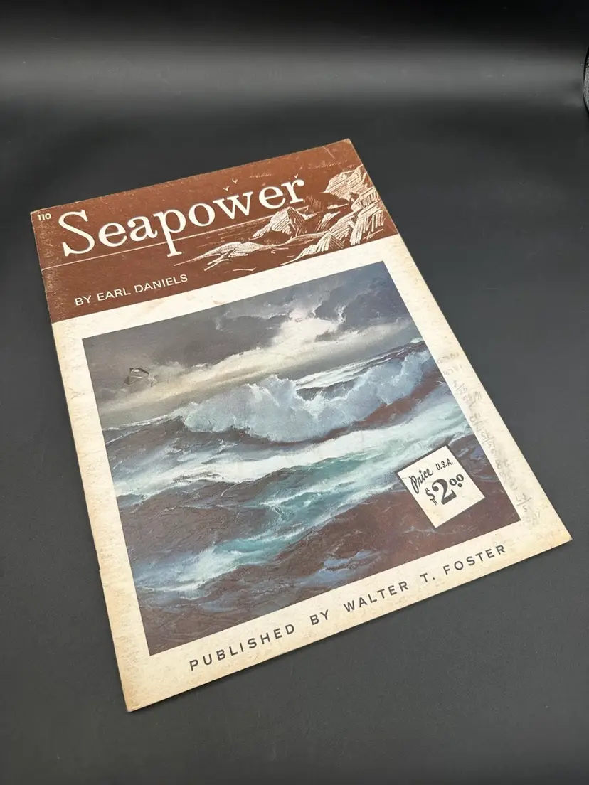 50% OFF! SEA POWER Vintage Art Magazines By Walter T. Foster