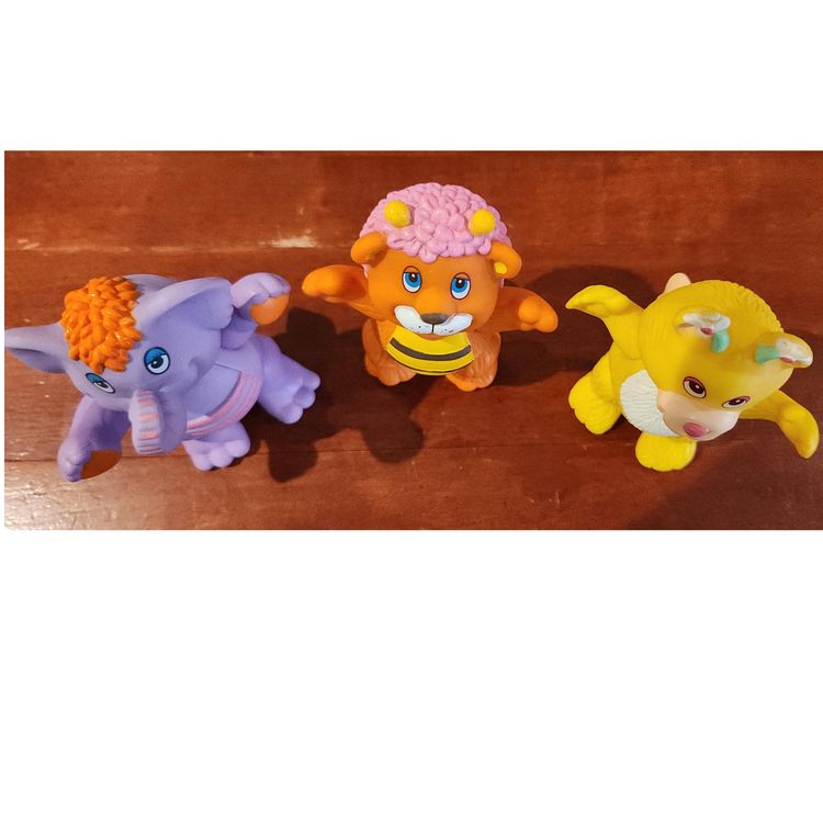 Vintage Hasbro Disney 1980s Wuzzles PVC Figures