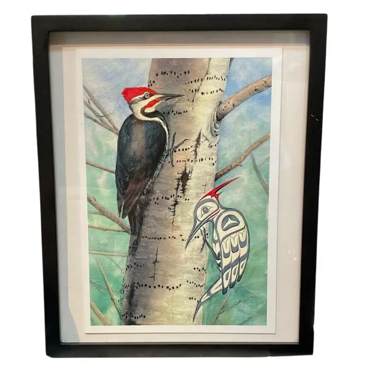 Pileated Woodpecker Art Print By Sue Coleman