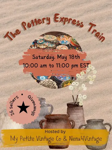 Pottery Express Train Giveaway Caboose