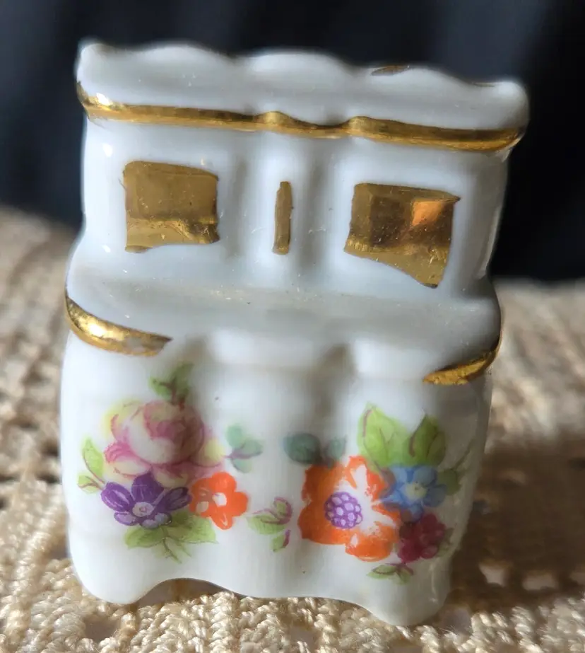 Limoges France Miniature Dollhouse Furniture Sideboard
