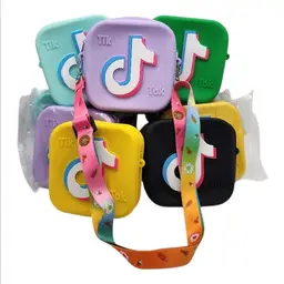 TikTok Silicone Crossbody Bags 10 Piece Lot Premium Silicone Bright Color Bags