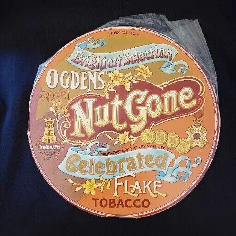 THE SMALL FACES - OGDENS NUT GONE FLAKE LP IMMEDIATE CIRCULAR Sleeve Foldout Vintage