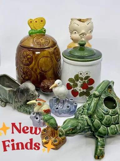 McCoy, Hull & Japan Pottery + More New Finds 