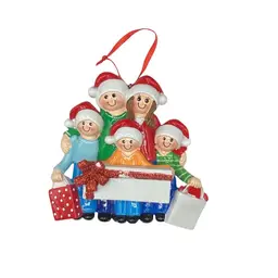Family of five ornament