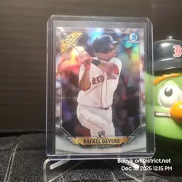 2018 Bow Chrome ROY Favorite - Rafael Devers Boston Red Sox