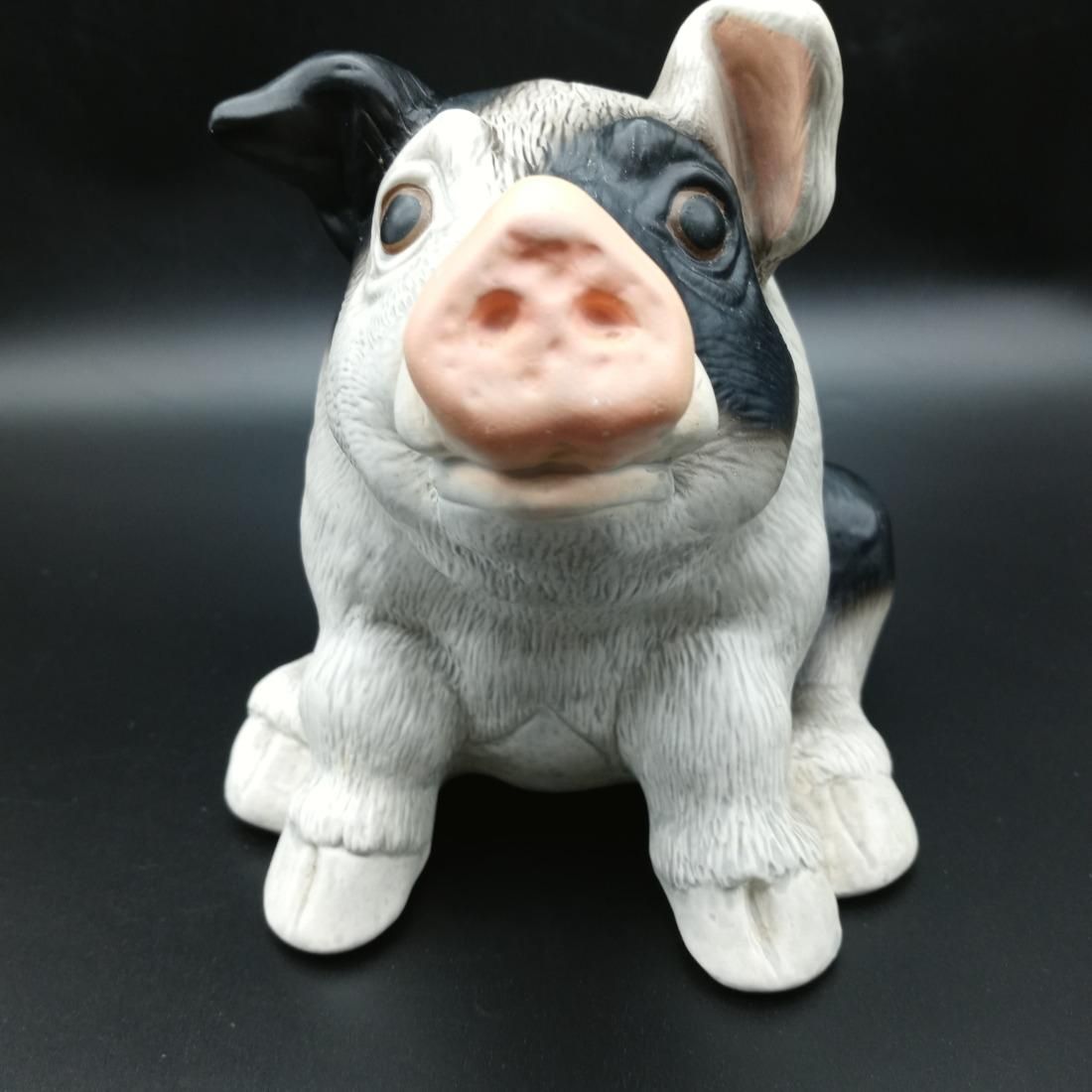 Niknax · Geo Z. Lefton Hand Painted Pig 
