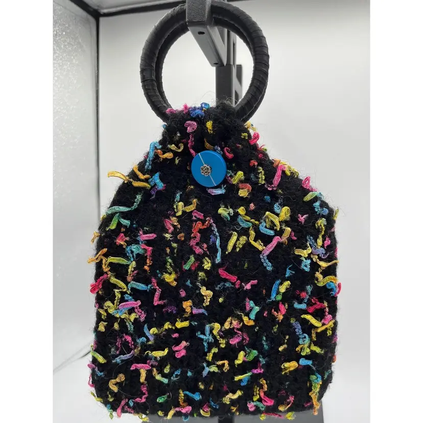 Made By Me Hand Knit and Felted Bangle Purse