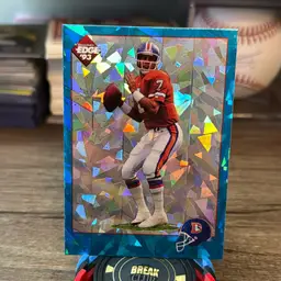 John Elway 1993 Collector’s Edge Blue Cracked Ice Denver Broncos