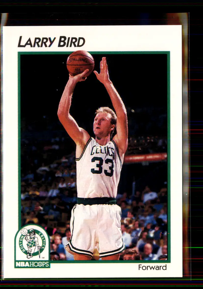 Larry Bird 1991-92 NBA Hoops #2 - Boston Celtics - (pk2-71)
