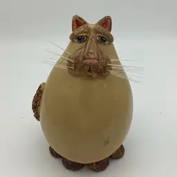 Vicki Thomas Seed Gourd Cat