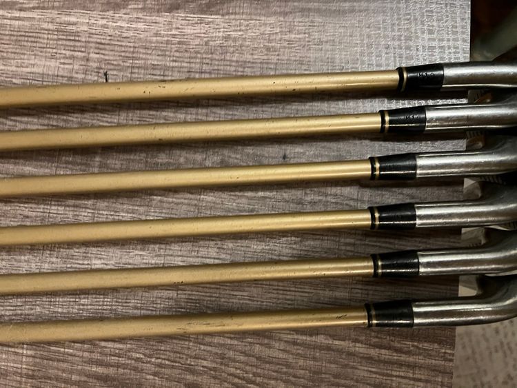 #02 Titleist DCI Oversize A Flex Irons Set RH Golf Clubs 5 -P With Factory Grips