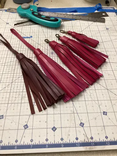 Making More Tassels!  