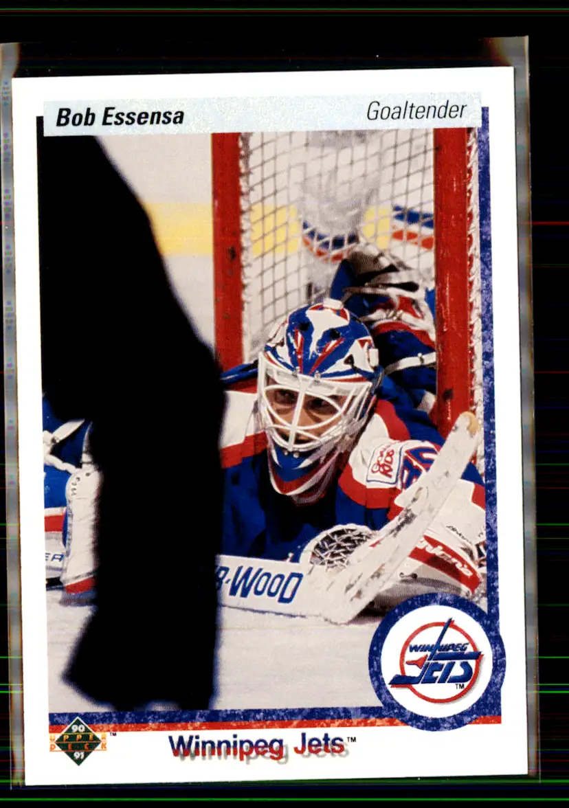 Bob Essensa 1990-91 Upper Deck #122 - Winnipeg Jets - (147-308)
