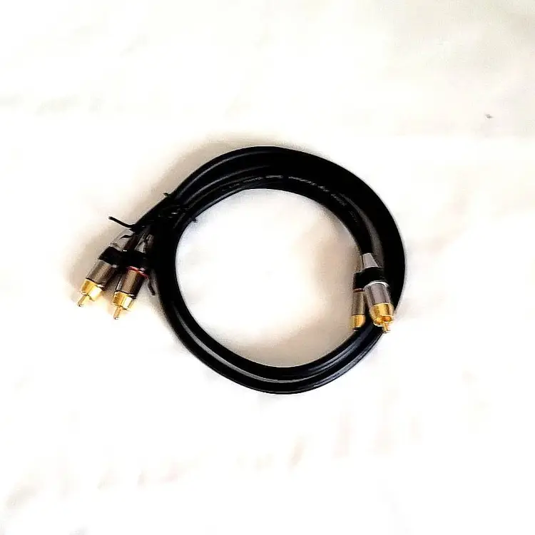 Nexxtech RCA Audio Cable 3ft – Double Shielded, High Performance