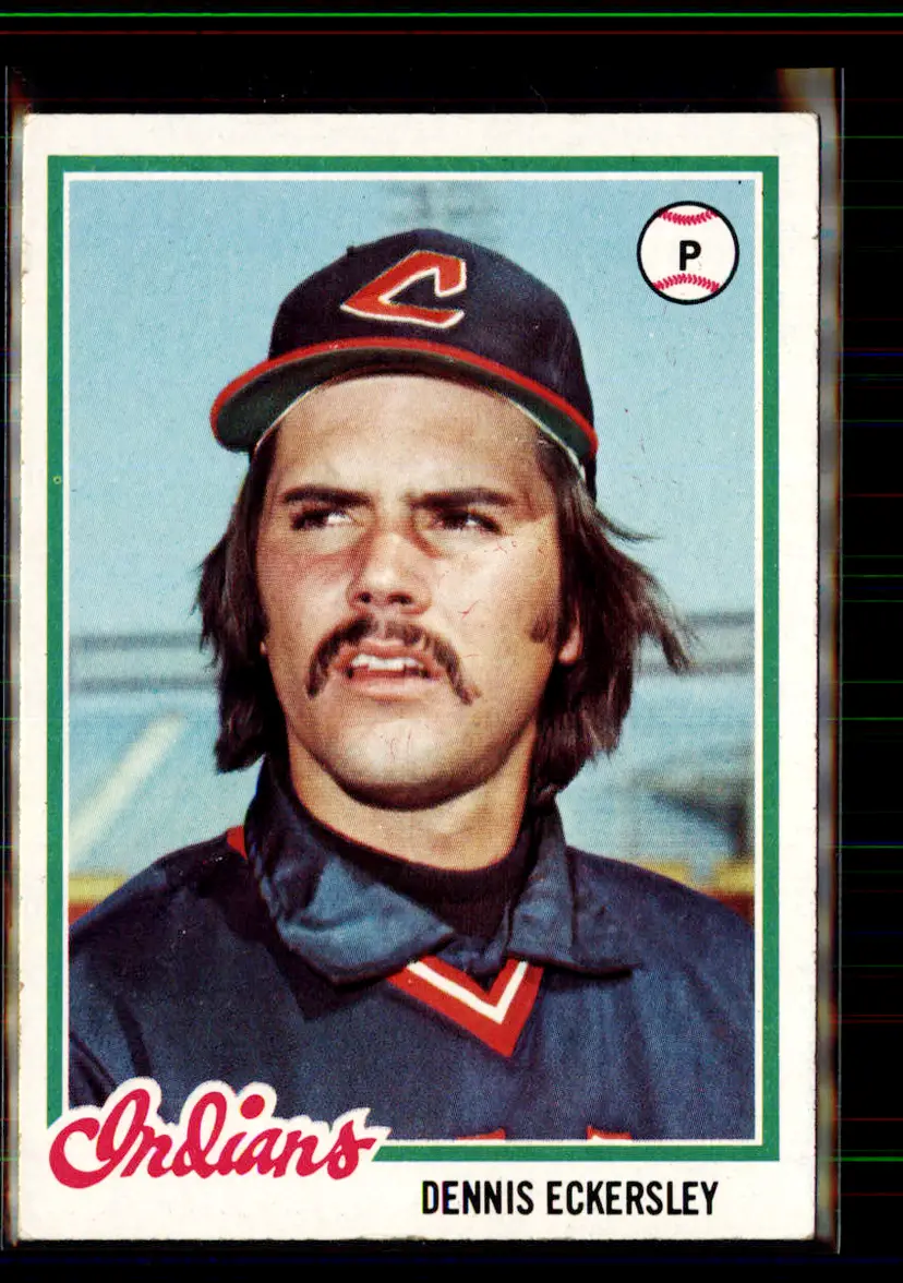 Dennis Eckersley 1978 Topps #122 - Cleveland Indians - (151-19)