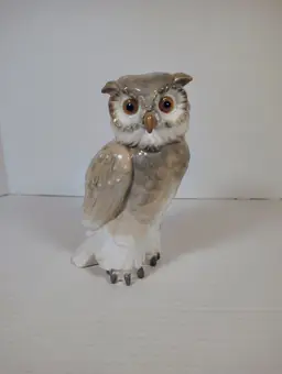 NAO by Lladro Short Eared Owl Hand Made in Spain