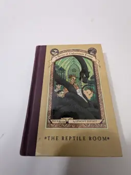 A Series of Unfortunate Events: The Reptile Room - Lemony Snicket (Hardcover, 1st Edition)