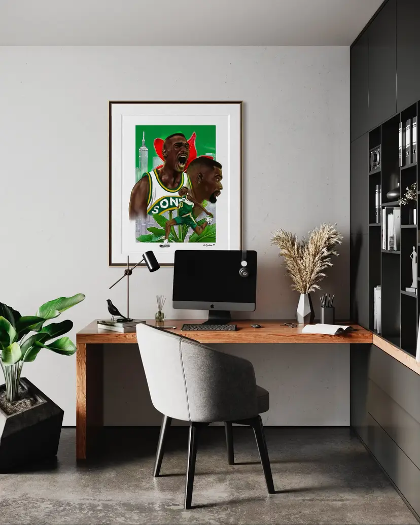 Reign Man: Giclee Print- Ships Intl.