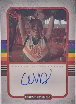 2023 Stranger Things 4 Zerocool SA-GVD Grace Van Dien Auto Chrissy Cunningham