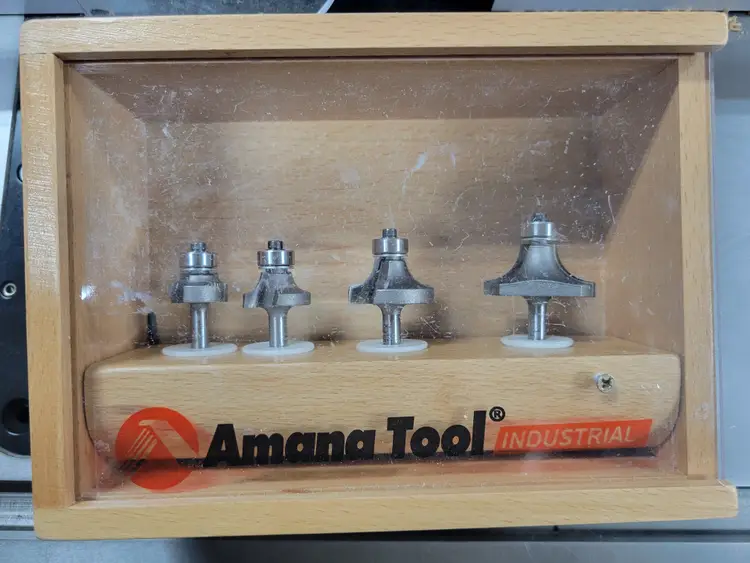 Amana Tool 4pc Roundover Set AMS-551