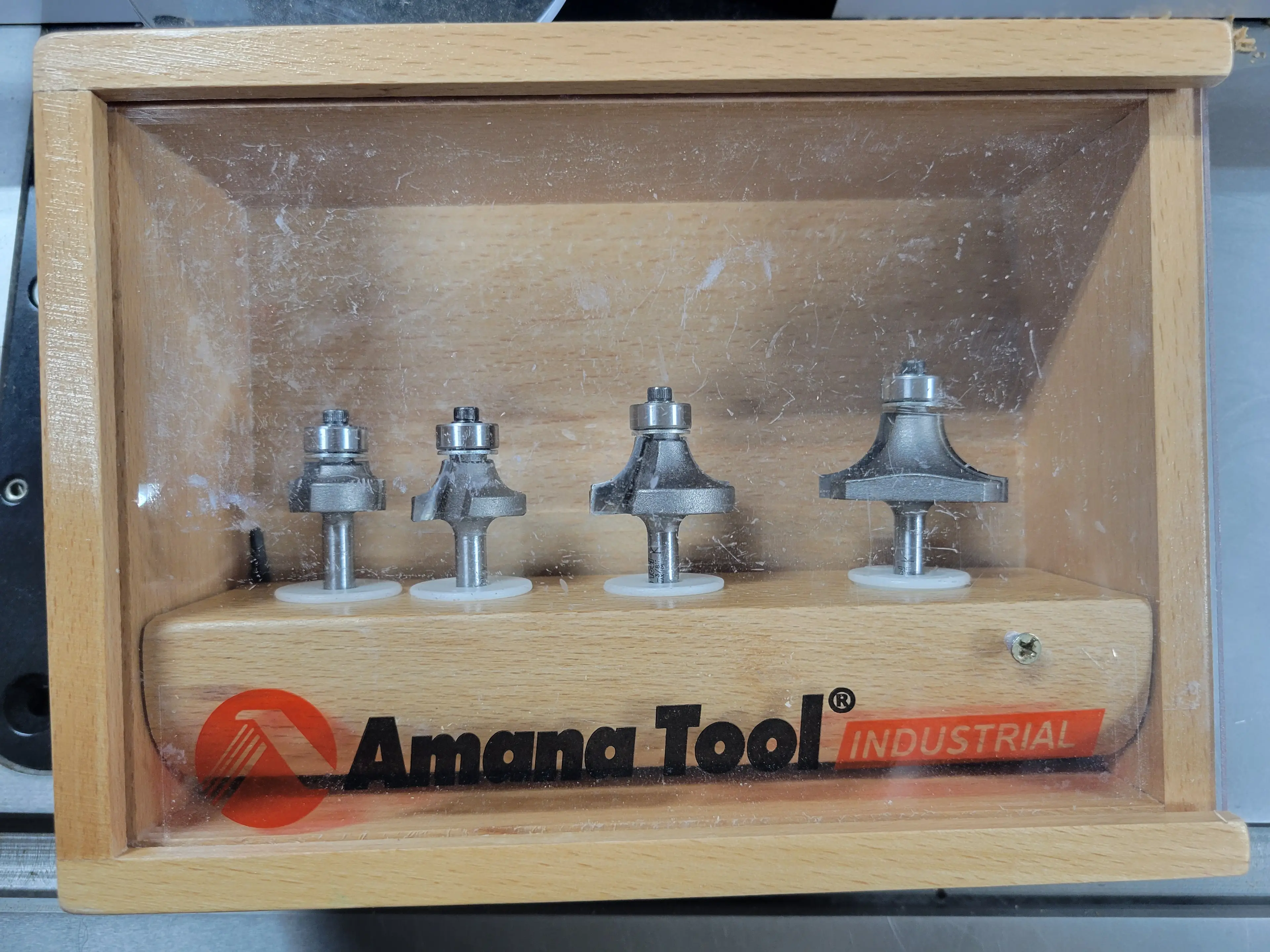 Amana Tool 4pc Roundover Set AMS-551