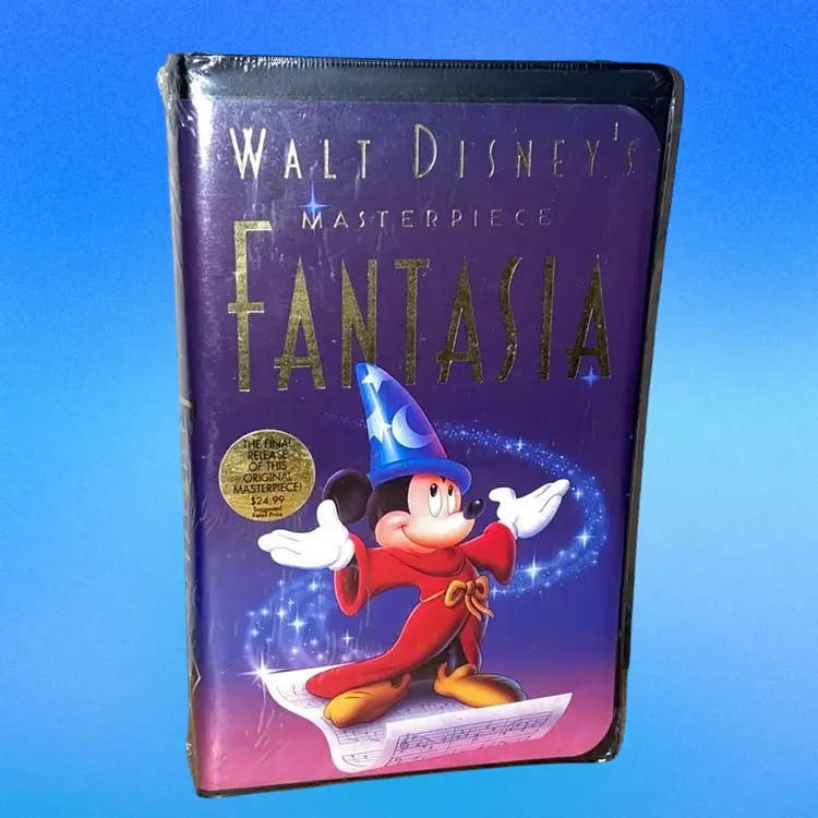 Walt Disney’s Masterpiece Fantasia VHS Tape