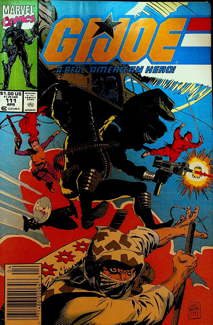 GI Joe 111 Marvel Comics