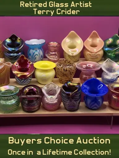 Terry Crider Art Glass Collection