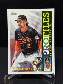 Gunnar Henderson 2026 Topps Series 1 #TP-4 ProFiles Baltimore Orioles Insert