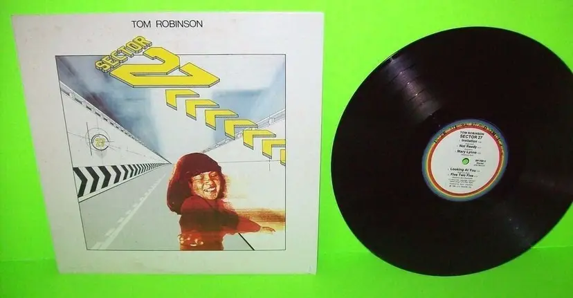 Tom Robinson Band Sector 27 Vinyl LP Record Album 1980 New Wave Pop Rock