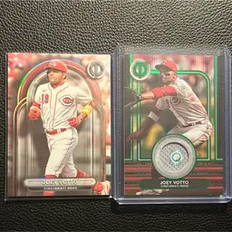 Joey Votto 2024 Topps Tribute Jersey Relic /99 + Base