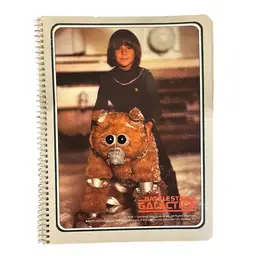 48. Vintage 1978 Battlestar Galactic Notebook