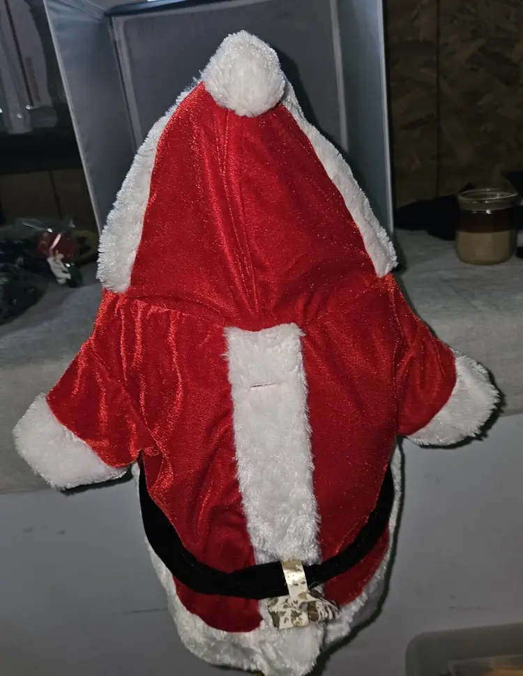 Share Santa Jacket for your Small Dog - Size Medium