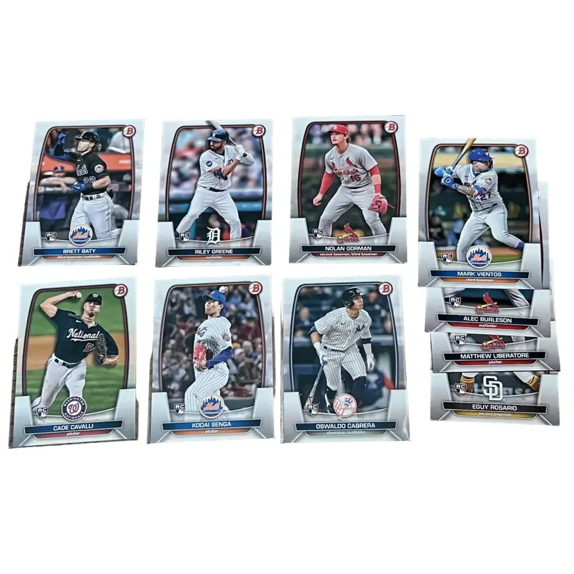 2023 Bowman Paper RC Lot 