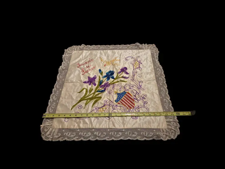 Vintage French Souvenir Wall Hanging