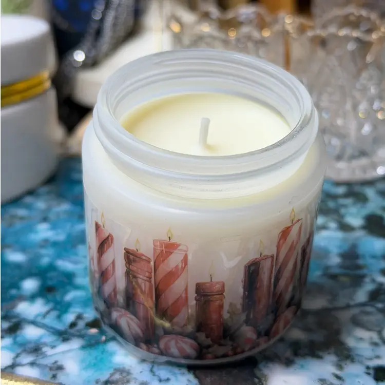 Handmade Orchid Peppermint 🍬Candle