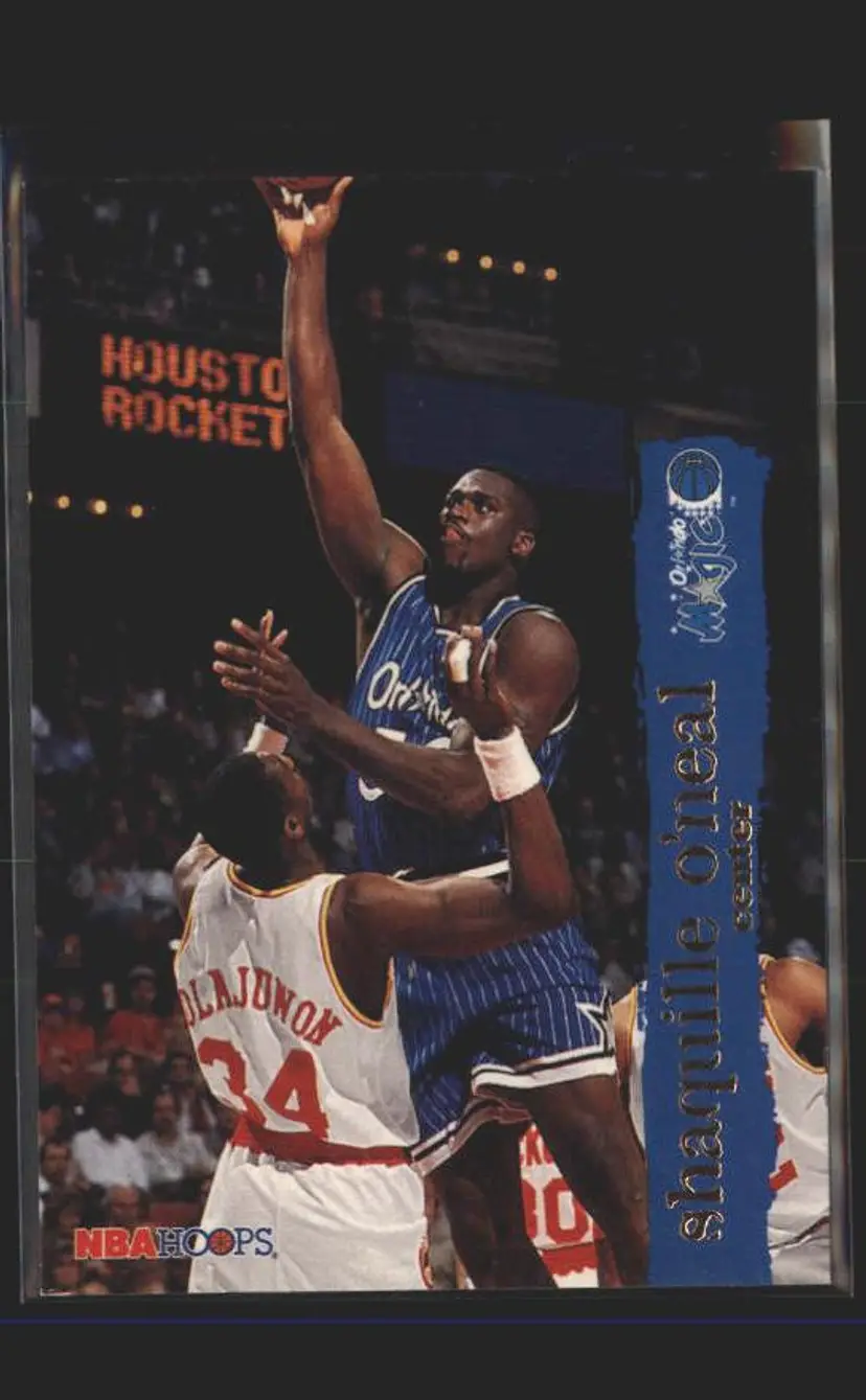 1995-96 Hoops #117 Shaquille O'Neal - (137) - Orlando Magic